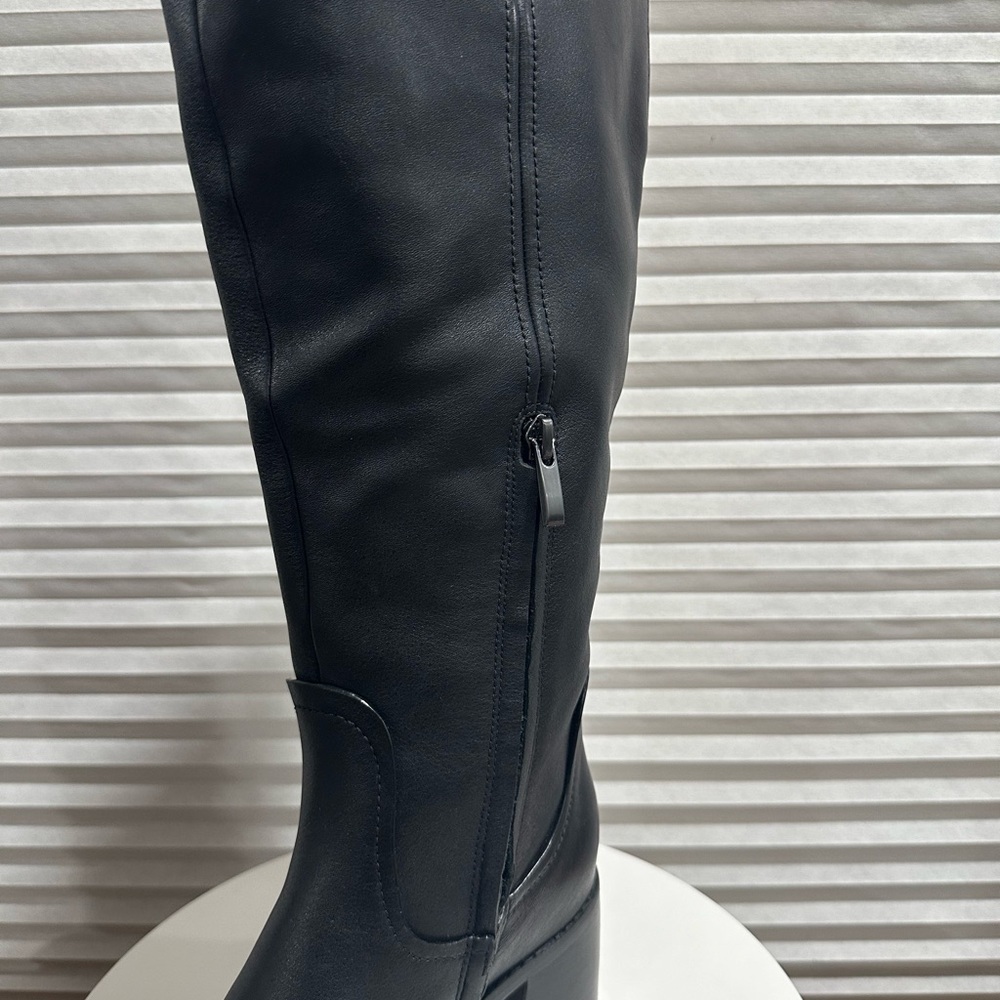 🌸 27 EDIT NATURALIZER🌸 Edda Knee High Wide Calf Black Boot Size: 6.5 - Picture 9 of 16